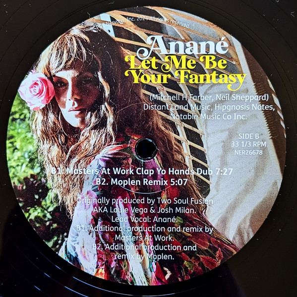 Anané - Let Me Be Your Fantasy | Nervous Records (NER26678) - 4