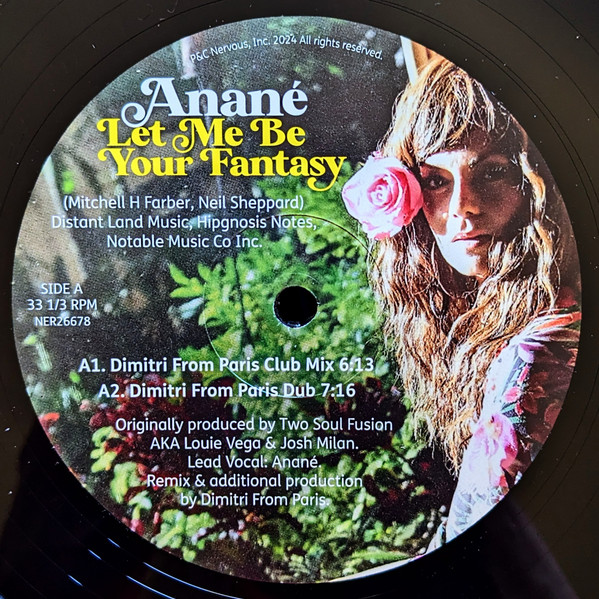 Anané - Let Me Be Your Fantasy | Nervous Records (NER26678) - 3