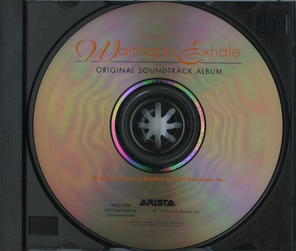Various - Waiting To Exhale - Original Soundtrack Album | Arista (ARCD 8796) - 3 Various - Waiting To Exhale - Original Soundtrack Album | Arista (ARCD 8796) - 3