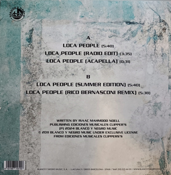 Sak Noel - Loca People | Blanco Y Negro (MX 2157) - 2