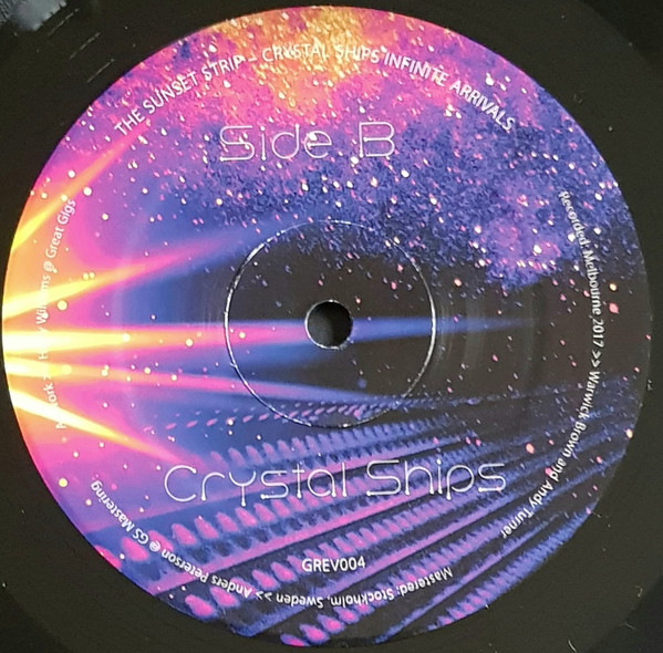 The Sunset Strip - Crystal Ships Infinite Arrivals | Greville Records (GREV004) - 4