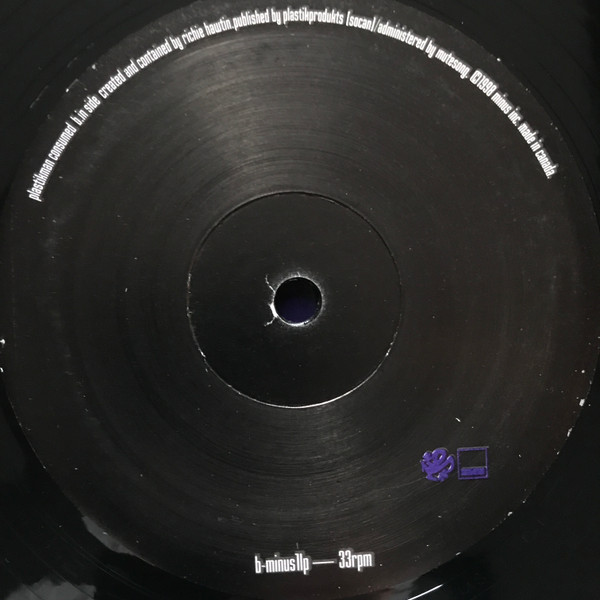 Plastikman - Consumed | M_nus (minus1lp) - 4 Plastikman - Consumed | M_nus (minus1lp) - 4