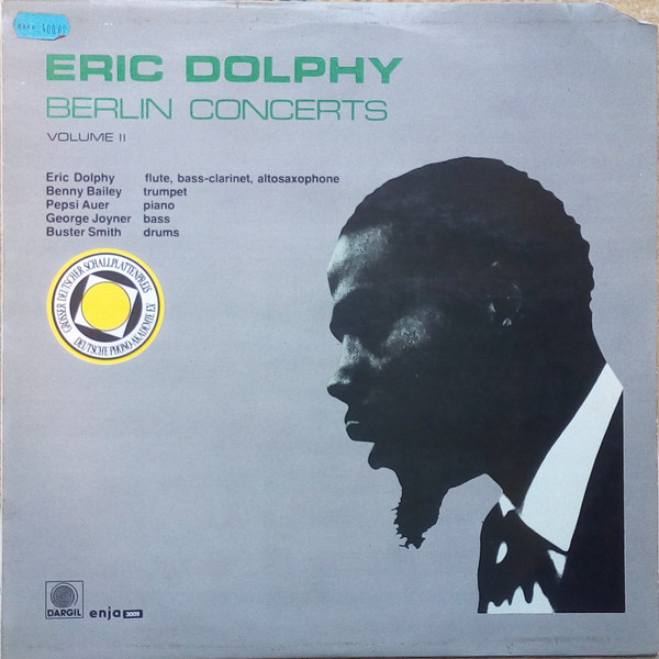 Eric Dolphy - Berlin Concerts Volume II | Dargil (enja 3009)