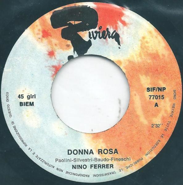 Nino Ferrer - Donna Rosa | Riviera (SIF NP 77015) - 3