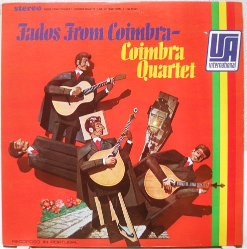 Coimbra Quartet - Fados From Coimbra | UA International (UNS 15539)