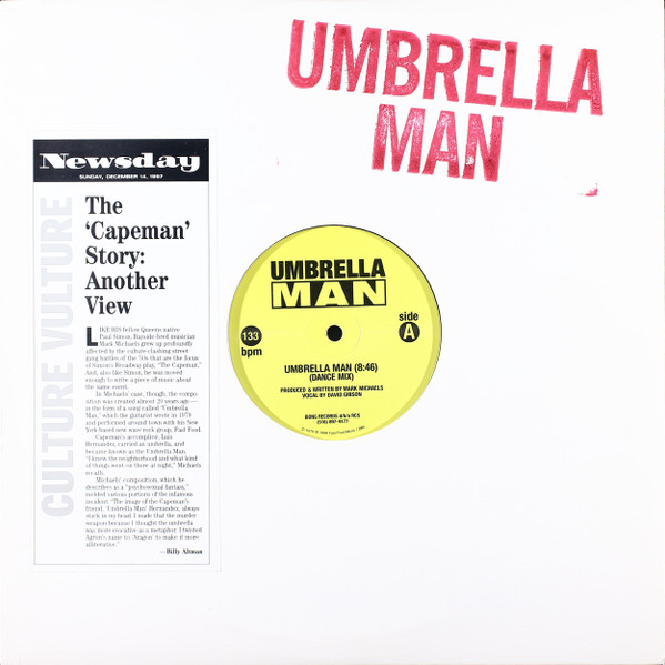 Umbrella Man - Umbrella Man | Bong Records (MM-98205) - main Umbrella Man - Umbrella Man | Bong Records (MM-98205) - main