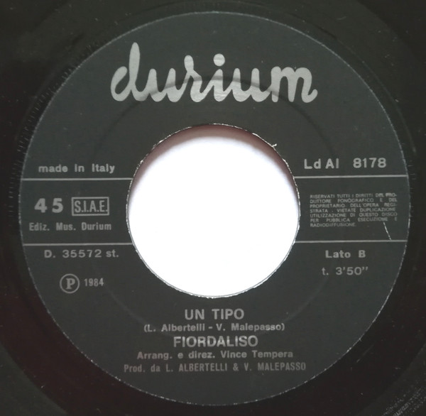 Fiordaliso - Non Voglio Mica La Luna | Durium (LDAI 8178) - 4