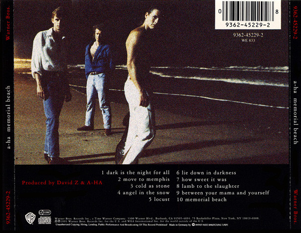 a-ha - Memorial Beach | Warner Bros. Records (9362-45229-2) - 2 a-ha - Memorial Beach | Warner Bros. Records (9362-45229-2) - 2