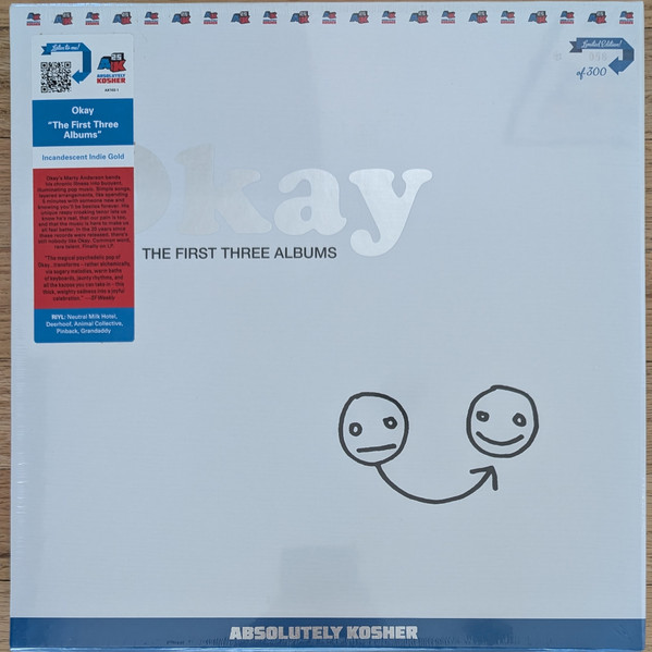Okay - The First Three Albums | Absolutely Kosher Records (AK102) Okay - The First Three Albums | Absolutely Kosher Records (AK102)