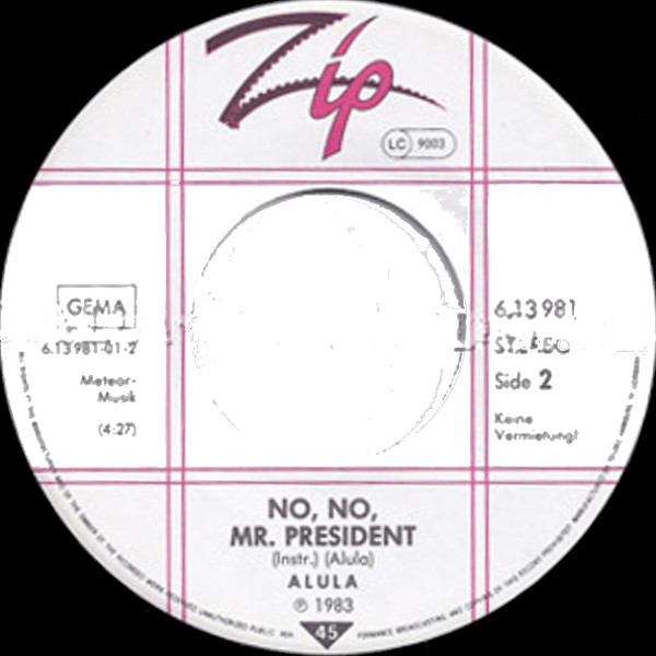 Alula - Mr. President | Zip (6.13 981) - 3