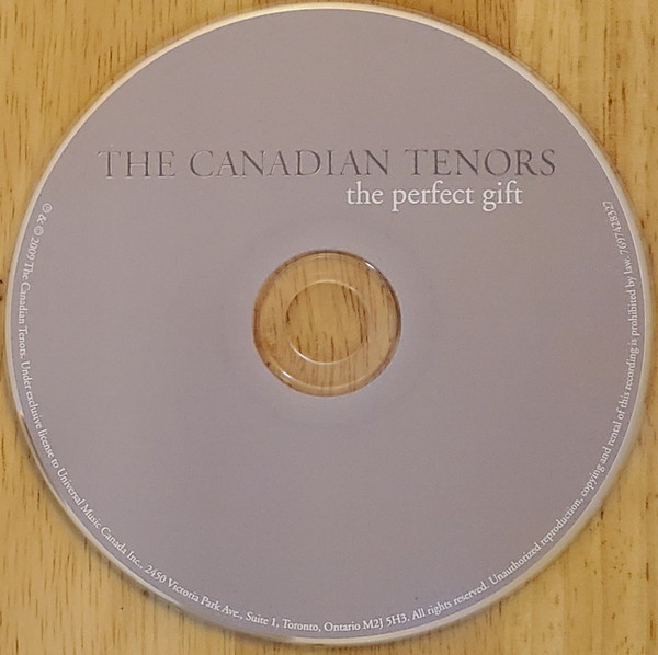 The Canadian Tenors - The Perfect Gift [CD] | Universal Music Canada (7697428327) - 4