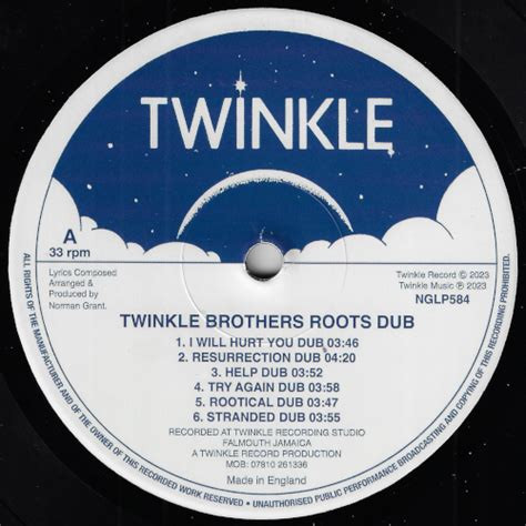 Twinkle Brothers - Roots Dub | Twinkle Music (NGLP584) - 3 Twinkle Brothers - Roots Dub | Twinkle Music (NGLP584) - 3
