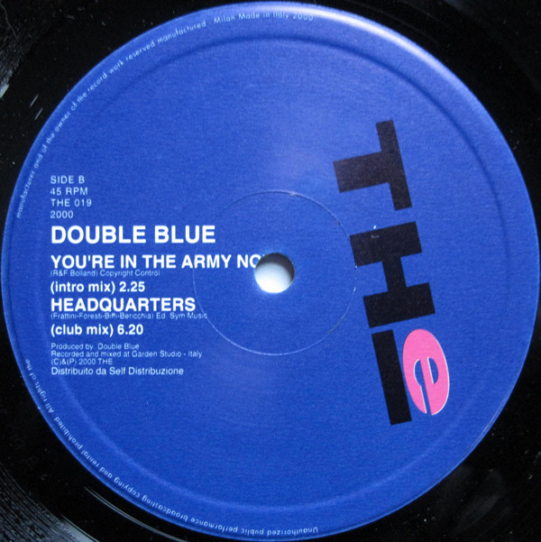 Double Blue - You're In The Army Now | THe (THE 019) - main