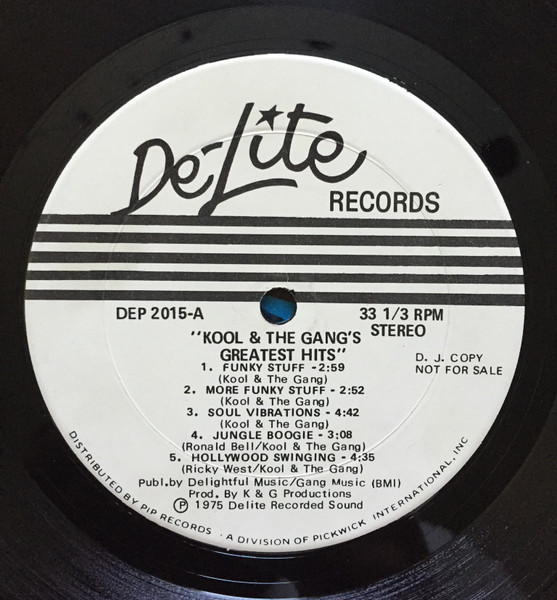 Kool & The Gang - Greatest Hits | De-Lite Records (DEP-2015) - 3 Kool & The Gang - Greatest Hits | De-Lite Records (DEP-2015) - 3
