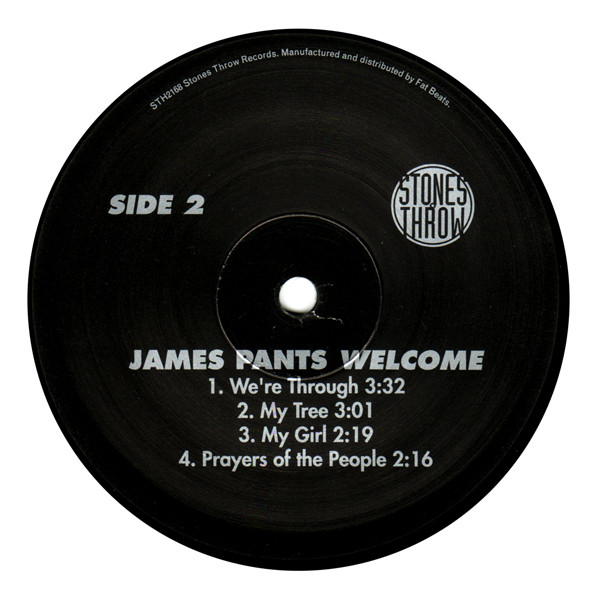 James Pants - Welcome | Stones Throw Records (STH 2168) - 3