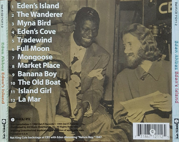 Eden Ahbez - Eden's Island (The Music Of An Enchanted Isle) | Del-Fi Records (Del-Fi CD 71211-2) - 4 Eden Ahbez - Eden's Island (The Music Of An Enchanted Isle) | Del-Fi Records (Del-Fi CD 71211-2) - 4