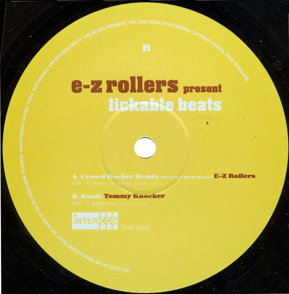 E-Z Rollers / Tommy Knocker - Lickable Beats Part 1 | Intercom Recordings (ICOM 030R) - 3