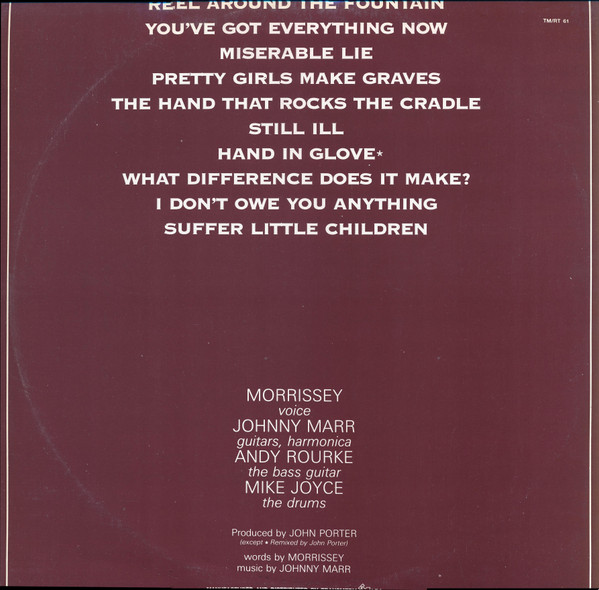The Smiths - The Smiths | Rough Trade (TM/RT 61) - 2 The Smiths - The Smiths | Rough Trade (TM/RT 61) - 2