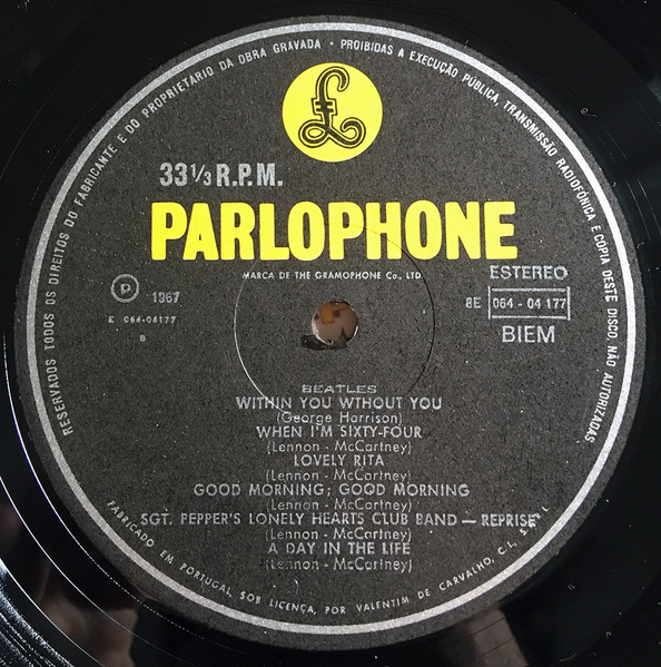 The Beatles - Sgt. Pepper's Lonely Hearts Club Band | Parlophone (11C 074 04177) - 4