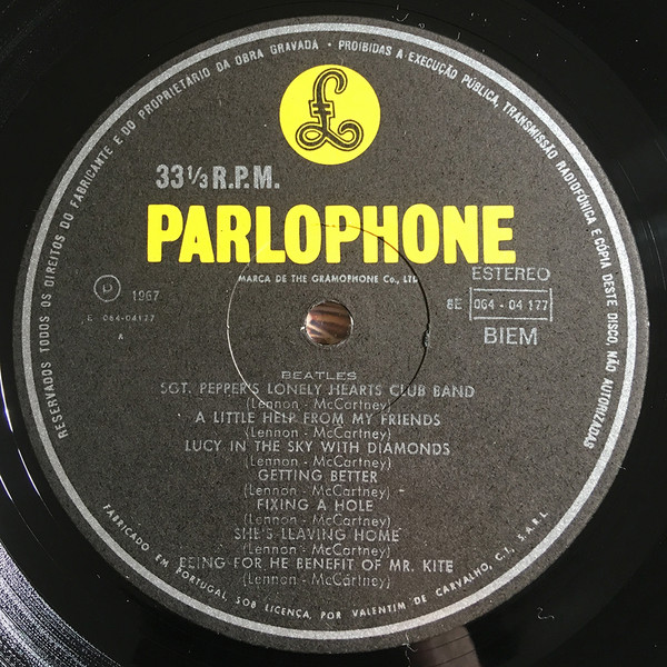 The Beatles - Sgt. Pepper's Lonely Hearts Club Band | Parlophone (11C 074 04177) - 3