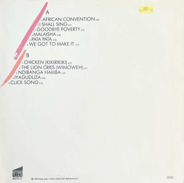 Miriam Makeba - The Queen Of African Music | pläne (88570) - 2