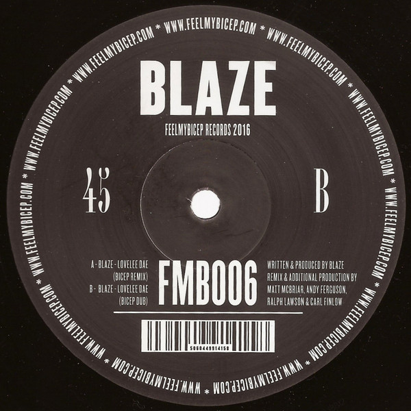 Blaze - Lovelee Dae (Bicep Remix) | Feel My Bicep (FMB006)