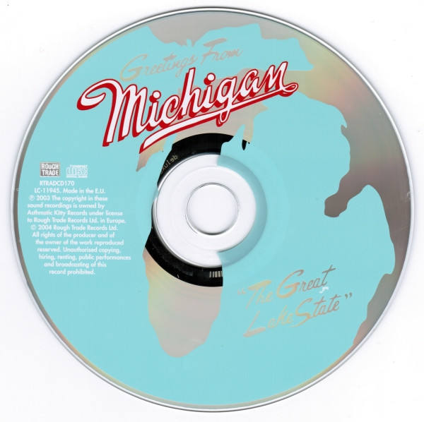Sufjan Stevens - Greetings From Michigan The Great Lake State | Rough Trade (RTRADCD170) - 3
