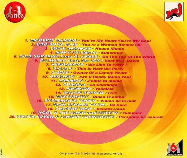 Various - M6 Dance N°15 | M6 Interactions (M6ID15) - 2