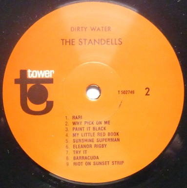 The Standells - Dirty Water | Tower (T 502749) - 4 The Standells - Dirty Water | Tower (T 502749) - 4