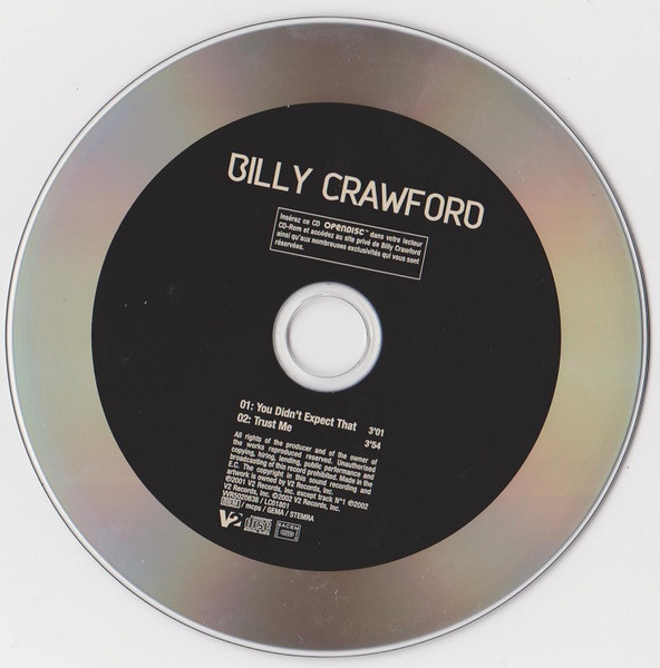 Billy Crawford - You Didn't Expect That | V2 (VVR5020638) - 3 Billy Crawford - You Didn't Expect That | V2 (VVR5020638) - 3