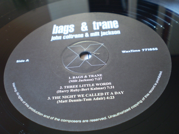 Milt Jackson & John Coltrane - Bags & Trane | WaxTime (771655) - 3