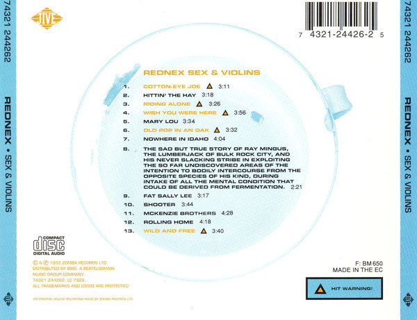 Rednex - Sex & Violins | Jive (74321 244262) - 2 Rednex - Sex & Violins | Jive (74321 244262) - 2
