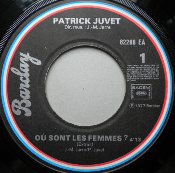 Patrick Juvet - Où Sont Les Femmes? (Extrait) | Barclay (62298) - 3 Patrick Juvet - Où Sont Les Femmes? (Extrait) | Barclay (62298) - 3