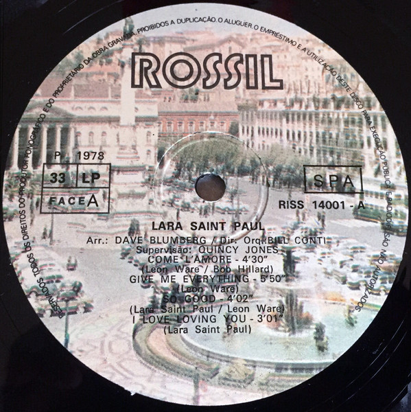 Lara Saint Paul - Come L'Amore | Rossil (RISLP-14001) - 3 Lara Saint Paul - Come L'Amore | Rossil (RISLP-14001) - 3