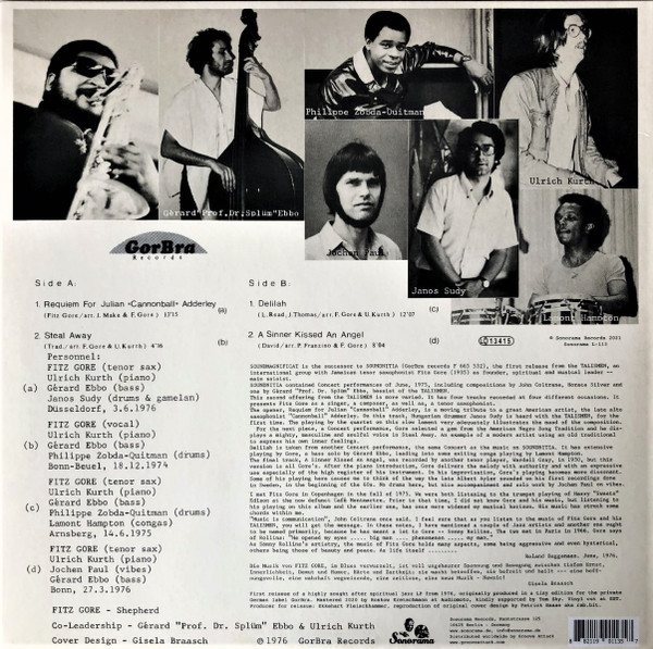 Fitz Gore & The Talismen - Soundmagnificat | Sonorama (L-113) - 2