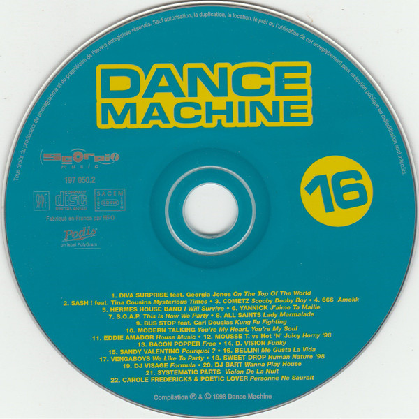 Various - Dance Machine 16 | Podis (197 050.2) - 3