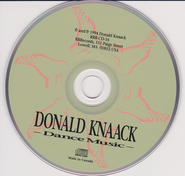 Donald Knaack - Dance Music | RRRecords (RRR-CD-16) - 4