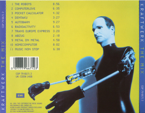 Kraftwerk - The Mix | EMI (CDP 79 6671 2) - 2