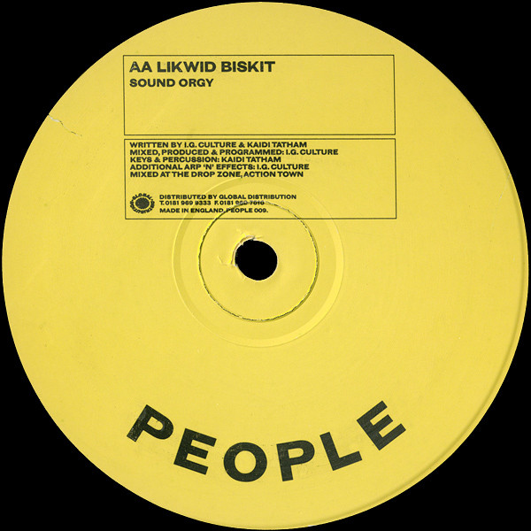 Likwid Biskit - The All New Ummm / Sound Orgy | People (PEOPLE 009)