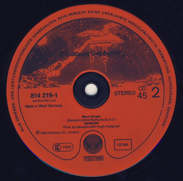 Genesis - Mama | Vertigo (814 219-1) - 4