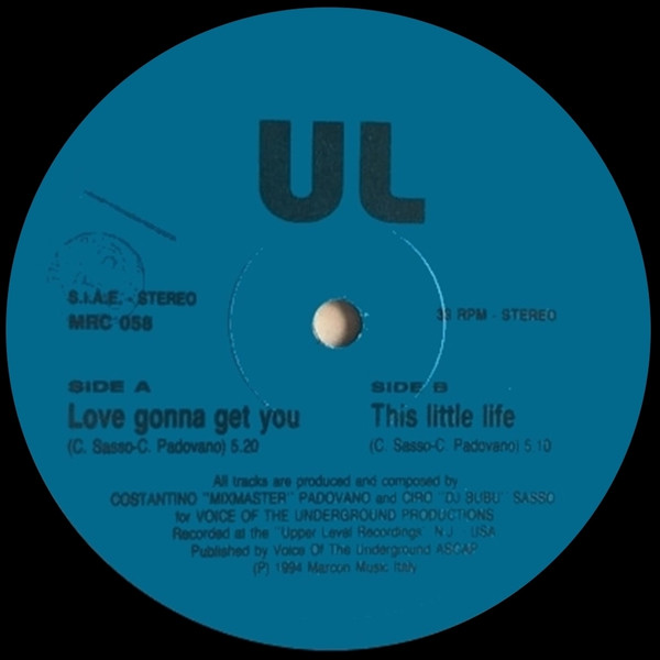 UL - Love Gonna Get You | Marcon Music (MRC 058)