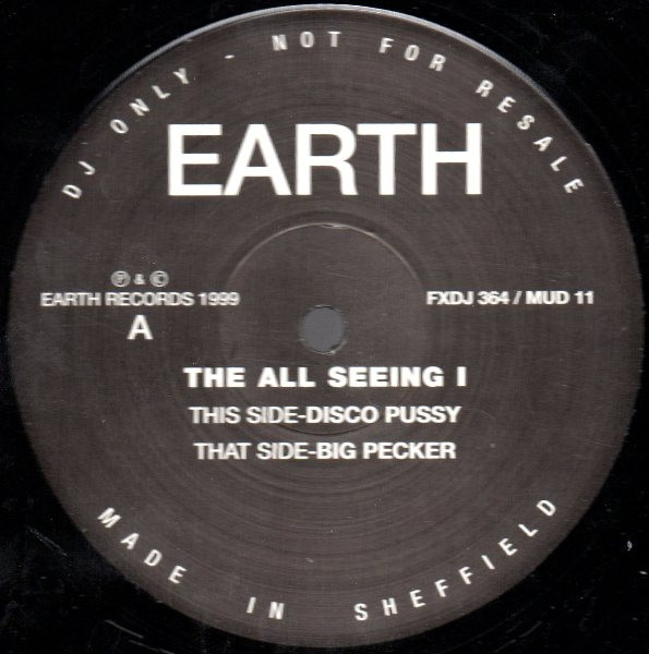 The All Seeing I - Disco Pussy | Earth Records (MUD 11)