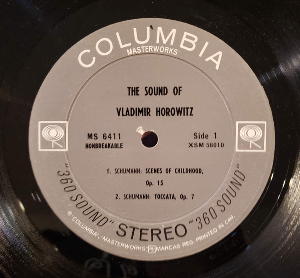Vladimir Horowitz , Domenico Scarlatti , Franz Schubert , Robert Schumann , Alexander Scriabine - The Sound Of Horowitz | Columbia Masterworks (MS 6411) - 3 Vladimir Horowitz , Domenico Scarlatti , Franz Schubert , Robert Schumann , Alexander Scriabine - The Sound Of Horowitz | Columbia Masterworks (MS 6411) - 3