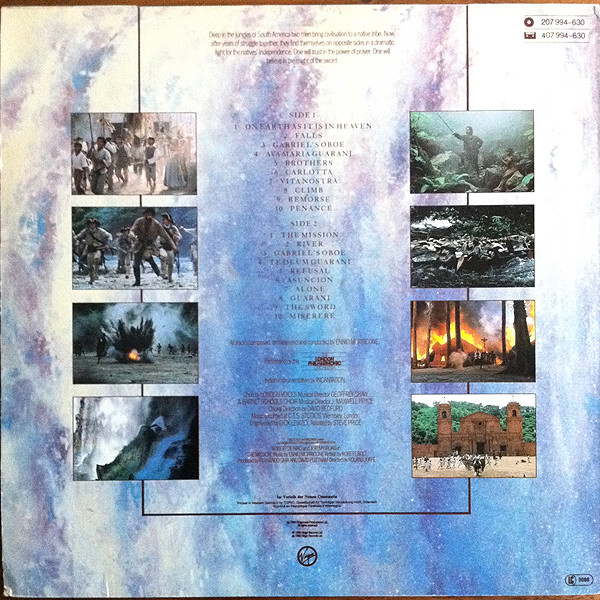 Ennio Morricone - The Mission | Virgin (207 994) - 2 Ennio Morricone - The Mission | Virgin (207 994) - 2