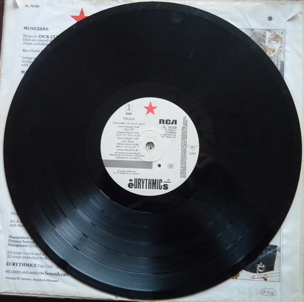 Eurythmics - Touch | RCA (PL70109) - 3