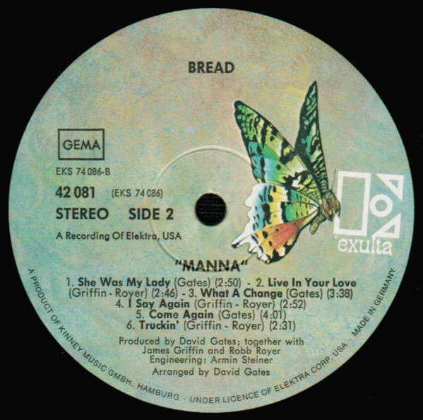 Bread - Manna | Exulta (42 081) - 4