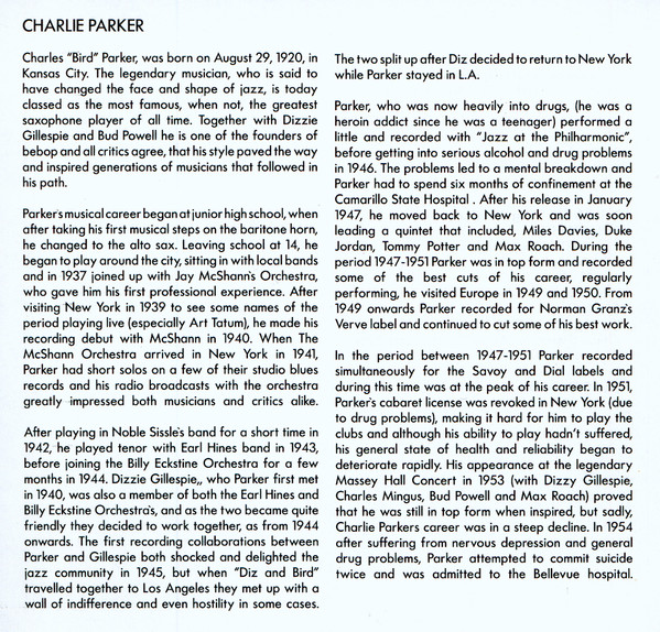Charlie Parker , Ben Webster , Benny Carter , Flip Phillips - Super Session | TIM The International Music Company AG (205794-203) - main