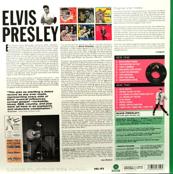 Elvis Presley - Elvis Presley | WaxTime In Color (950663) - 2 Elvis Presley - Elvis Presley | WaxTime In Color (950663) - 2
