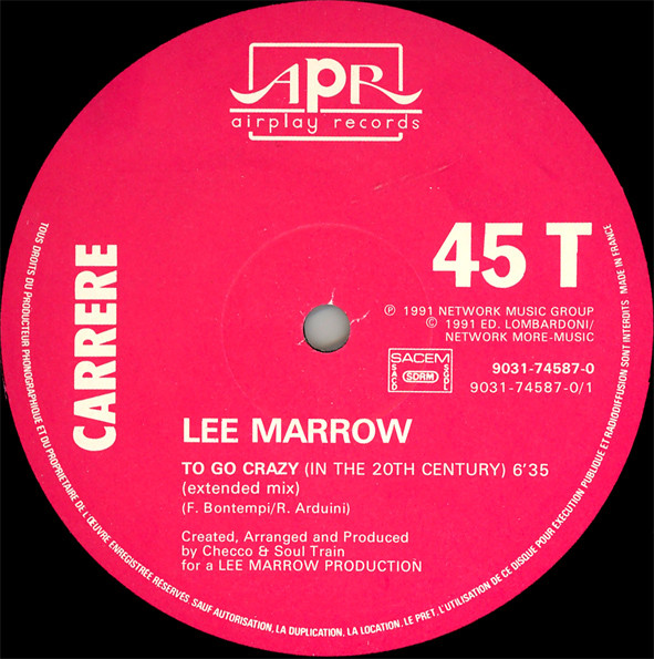 Lee Marrow - To Go Crazy (In The 20th Century) | Airplay Records (9031-74587-0) - 3 Lee Marrow - To Go Crazy (In The 20th Century) | Airplay Records (9031-74587-0) - 3