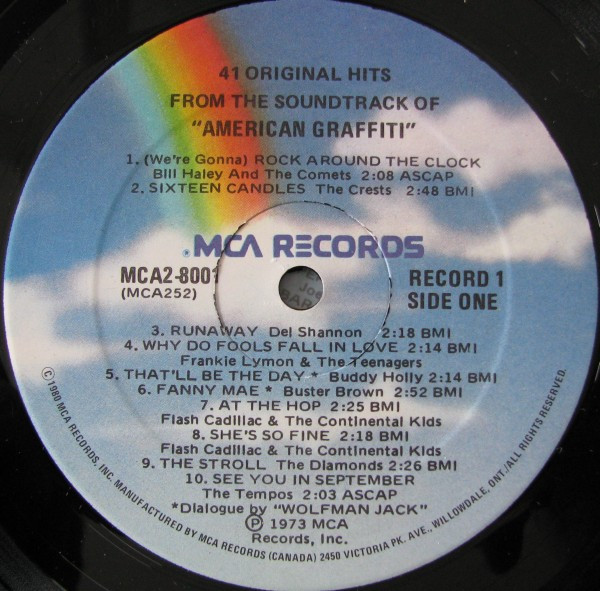 Various - 41 Original Hits From The Sound Track Of American Graffiti | MCA Records (MCA2-8001) - 4 Various - 41 Original Hits From The Sound Track Of American Graffiti | MCA Records (MCA2-8001) - 4